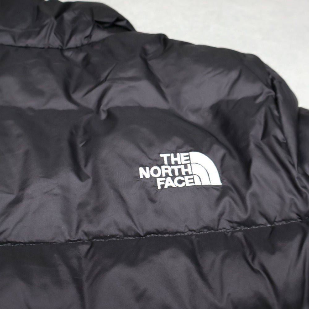 North Face Aconcagua Down Jacket Womens XL Black 550 Fill Insulated Quilted Puff - Picture 11 of 15
